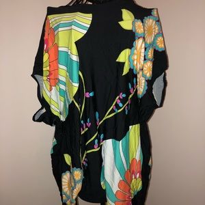 Trina Turk Multi-Colored Tunic/Cover Up